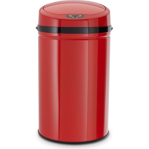 Echtwerk Abfalleimer mit Sensor 30L, Farbe:Rot 39900031582