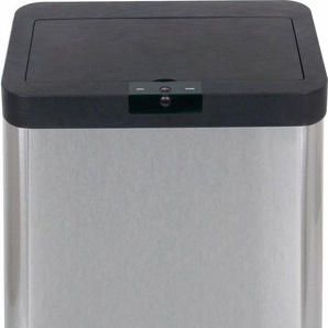 ECHTWERK Mülleimer SQUARE, Infrarot-Sensor, Soft Close Funktion, Fassungsvermögen 48 Liter