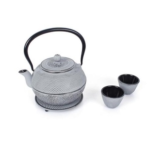 Echtwerk Teekannenset, Grau, Metall, 1,1 L,1100 ml, Kaffee & Tee, Kannen, Teekannen