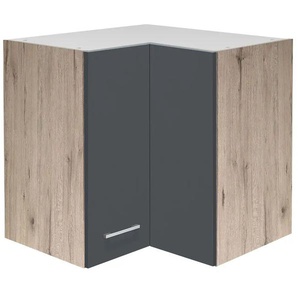 Eck-Oberschrank Spa | grau | 60 cm | 54,8 cm | cm 32,0 |