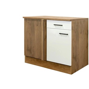 Eck-Unterschrank Ens | creme | 110 cm | 85 cm | cm 60,0 |