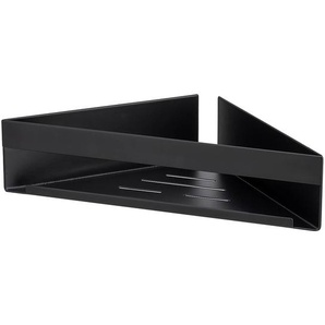 Eckablage Genova 36 x 8 x 17cm Schwarz/Schwarz
