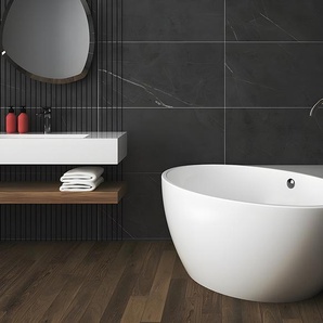 Eckbadewanne - Acryl - 197 L - 127 x 127 x 58 cm - Weiß - GOURAMI