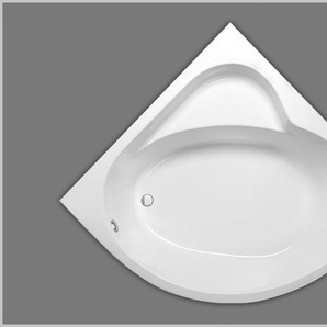 Eckbadewanne Acryl weiß 130x130cmx43cm, ABHPA345