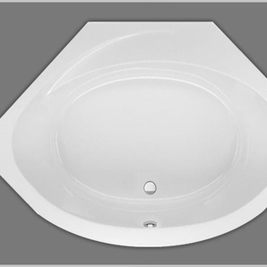 Eckbadewanne Acryl weiß 15 x 150cmx47cm, ABHPA334