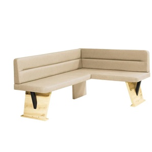 Eckbank - beige - Materialmix - 181 cm - 85 cm - cm 141,0 | Möbel Kraft