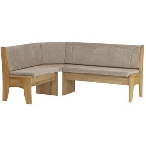 Eckbank - grau - Materialmix - 190 cm - 89 cm - cm 150,0 | Möbel Kraft