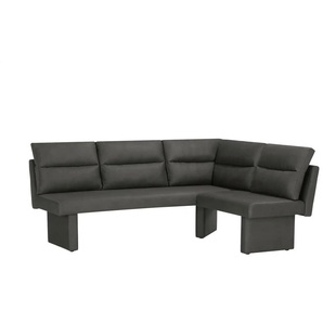 Eckbank - grau - Materialmix - 210 cm - 90 cm - cm 160,0 | Möbel Kraft