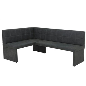 Eckbank - grau - Materialmix - 61 cm - 90 cm | Möbel Kraft
