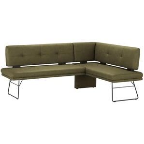 Eckbank - grün - Materialmix - 207 cm - 91 cm - cm 157,0 | Möbel Kraft