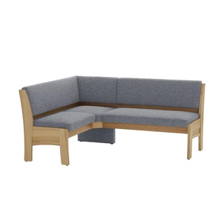 Eckbank mit Stauraum - grau - Materialmix - 183 cm - 87 cm - cm 143,0 | Möbel Kraft