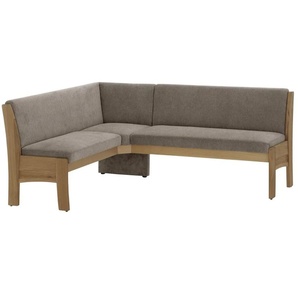 Eckbank mit Stauraum Toledo ¦ braun ¦ Maße (cm): B: 203 H: 87 T: 163.0