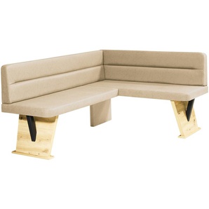 Eckbank  Pancho ¦ beige ¦ Maße (cm): B: 181 H: 85 T: 141.0