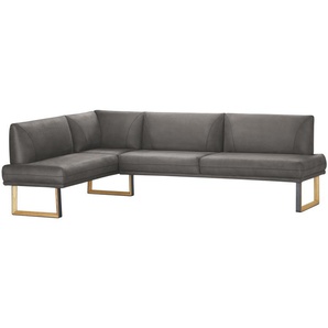 Woodford Eckbank Soras ¦ grau ¦ Maße (cm): H: 89