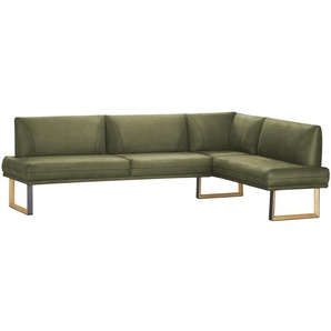 Woodford Eckbank Soras ¦ grün ¦ Maße (cm): H: 89