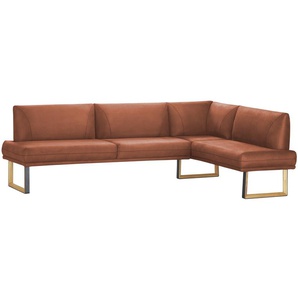 Woodford Eckbank  Soras ¦ rot ¦ Maße (cm): H: 89