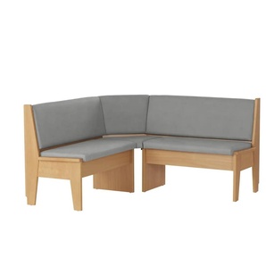 Eckbank  Tina ¦ grau ¦ Maße (cm): H: 89