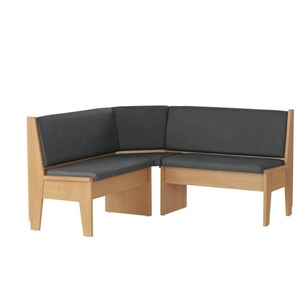 Eckbank Tina ¦ grau ¦ Maße (cm): H: 89