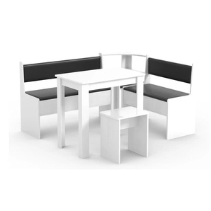 Eckbank   ¦ weiß ¦ Maße (cm): B: 153 H: 80