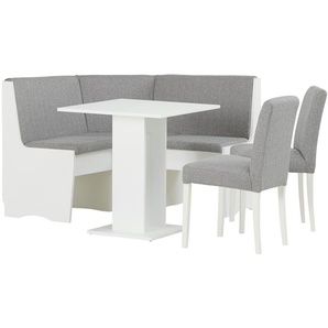 Eckbankgruppe  Adrian ¦ grau ¦ Maße (cm): B: 124 H: 90 T: 124.0