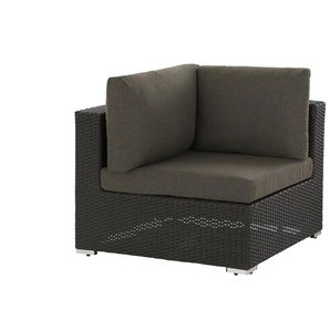 Eckelement Casablanca - grau - Materialmix - 86 cm - 65,5 cm - cm 86,0 | Möbel Kraft