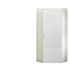 Eckkleiderschrank Malta | weiß | 80 cm | 185 cm | cm 80,0 |