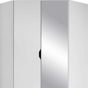 Eckkleiderschrank RAUCH Freiham Schränke Gr. B/H/T: 90 cm x 197 cm x 108,5 cm, 2 St., weiß Eckkleiderschrank Kleiderschrank Eckschränke Schränke