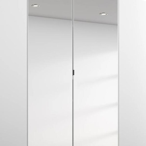 Eckkleiderschrank RAUCH Ontario Schränke Gr. B/H/T: 117 cm x 197 cm x 104 cm, 2 St., weiß Eckschränke