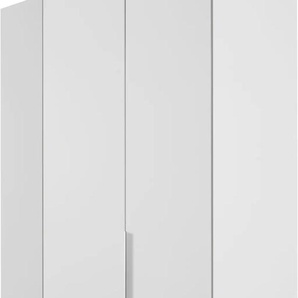 Eckkleiderschrank WIMEX New York Schränke Gr. B/H/T: 90 cm x 208 cm x 125 cm, 2 St., weiß Eckkleiderschrank Kleiderschrank Schranksystem Eckschränke Schränke 208 oder 236cm hoch