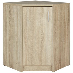 Eckkommode  Landriano ¦ holzfarben ¦ Maße (cm): B: 61 H: 85 T: 61.0