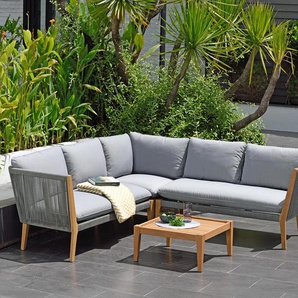 Doppel- Dreisitzer Garten Loungesofa mit Kissen Rattan Sofa Outdoor Einzel- 