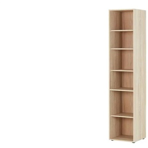 Eckregal - holzfarben - Materialmix - 40 cm - 185 cm - cm 38,0 | Möbel Kraft