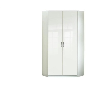 Eckschrank Clack | weiß | 95 cm | 198 cm | cm 95,0 |