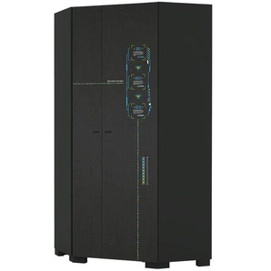 Eckschrank - grau - Materialmix - 96,7 cm - 200 cm - cm 96,7 | Möbel Kraft