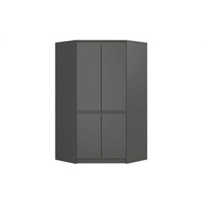 Eckschrank  Ophelia ¦ grau ¦ Maße (cm): B: 100 H: 180