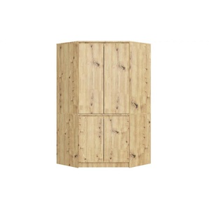 Eckschrank  Ophelia ¦ holzfarben ¦ Maße (cm): B: 100 H: 180