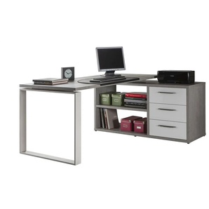 Eckschreibtisch Don | grau | 140 cm | 75 cm | cm 170,0 |