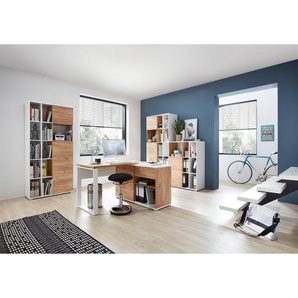 Eckschreibtisch 120 x 75 x 117cm Braun