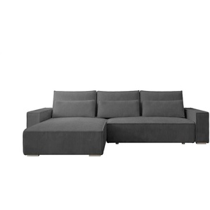 Ecksofa Alice | grau | 289 cm | 80 cm |
