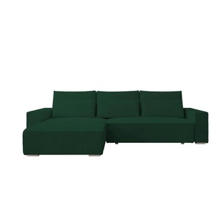 Ecksofa Alice | grün | 289 cm | 80 cm |