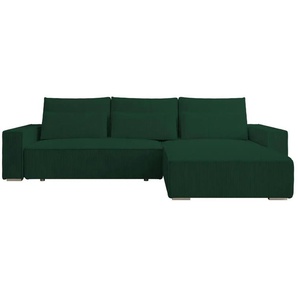 Ecksofa Alice | grün | 289 cm | 80 cm |