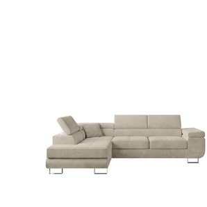 Ecksofa Anton | beige | 275 cm | 90 cm |