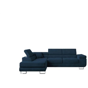Ecksofa Anton | blau | 275 cm | 90 cm |