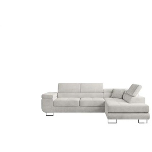 Ecksofa Anton | weiß | 275 cm | 90 cm |