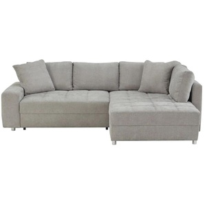 Ecksofa Arissa de Luxe | grau | 268 cm | 91 cm | cm 215,0 |
