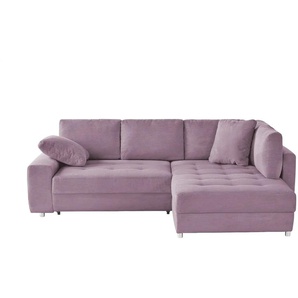 Ecksofa Arissa de Luxe | lila/violett | 265 cm | 84 cm | cm 215,0 |