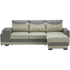 Ecksofa  Avery ¦ grau ¦ Maße (cm): B: 256 H: 89 T: 159.0