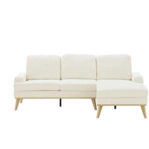 Ecksofa Azelia ¦ creme ¦ Maße (cm): B: 225 H: 91 T: 142.0