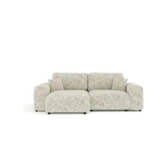 Ecksofa Zanzibar - beige - Materialmix - 237 cm - 79 cm | Möbel Kraft
