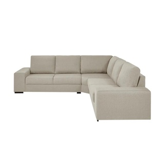 Ecksofa - beige - Materialmix - 280 cm - 90 cm - cm 280,0 | Möbel Kraft